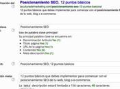 Posicionamiento SEO, puntos básicos
