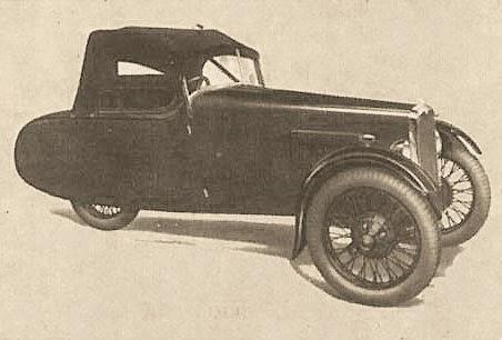 BSA un triciclo inglés BSA un triciclo inglés