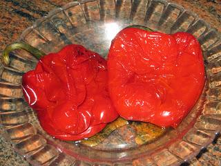 ENSALADA DE PIMIENTOS ASADOS CON BONITO