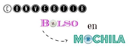 transformar bolso en mochila
