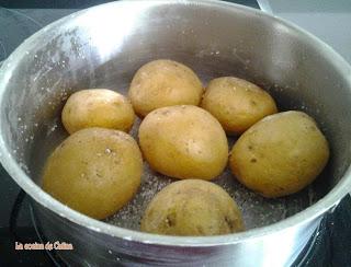 Carne de fiesta con papas arrugás
