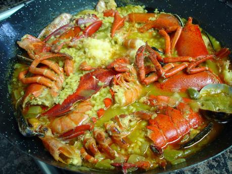 Arroz meloso con bogavante