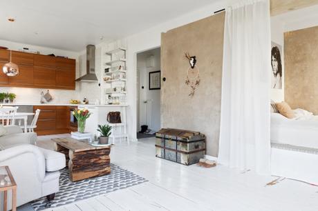 toque desierto decoración pisos nórdicos piso 40 metros decoración mini piso decoración estilo nórdico escandinavo decoraciones nórdicas decoración espacios pequeños blog decoración diseño interiores 