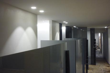 AVANCE DE OBRA DE LA REFORMA DE LA CLÍNICA DENTAL EN LEÓN, DISEÑADA POR A-CERO