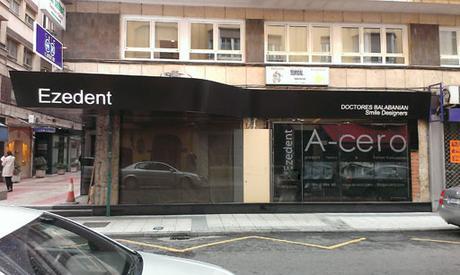 AVANCE DE OBRA DE LA REFORMA DE LA CLÍNICA DENTAL EN LEÓN, DISEÑADA POR A-CERO