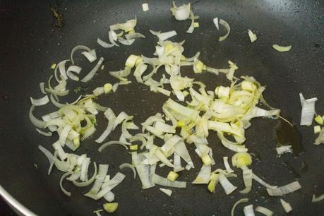 Brócoli gratinado con salmón ahumado en salsa de bechamel ligera