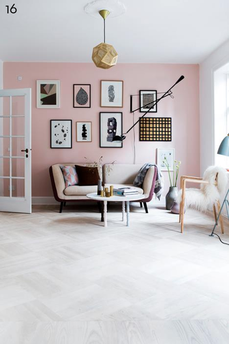 cómo usar el rosa en tu decoración