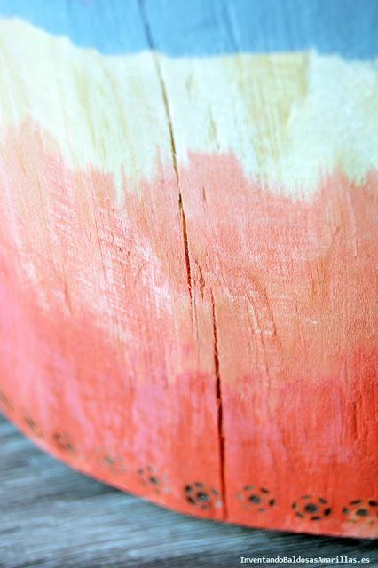 Combinación de tinte y pintura