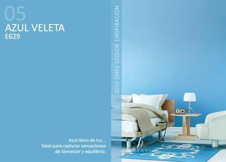 1 Mes 1 Color: Mayo es Azul Veleta