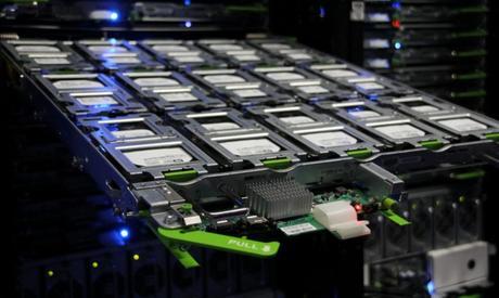 ¿Cuánta energía consume Internet? almacenamiento-servidor