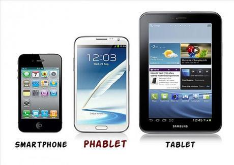 Aumenta la demanda de Phablets: Smartphone + Tablet phablet