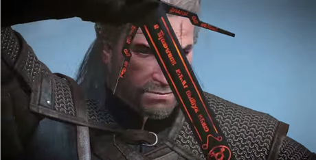 The Witcher 3 Wild Hunt_Geralt de Rivia_espada rúnica