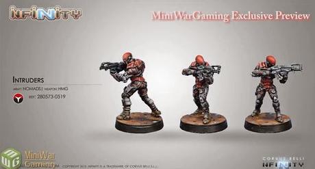 Nuevo Intruder/Intruso de Corregidor con HMG,para Nómadas