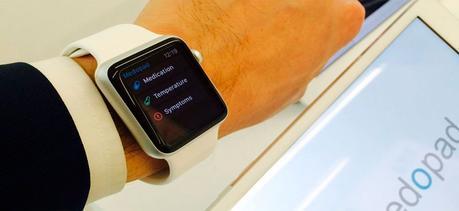 Medopad: App en Apple Watch usada para tratamientos de quimioterapia en hospitales de Londres