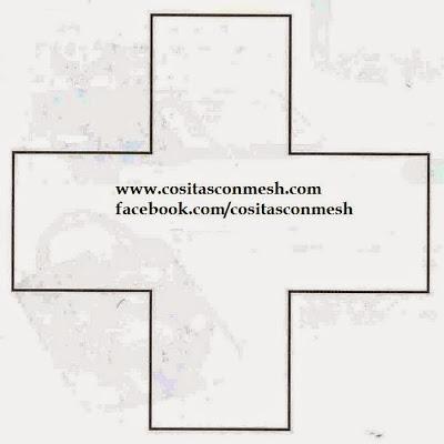 Porta macetas de fieltro con moldes