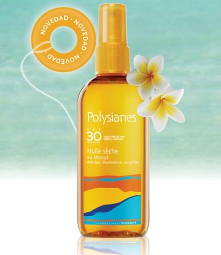Novedades en el Ritual de Belleza de Polysianes la Línea de Solares de Klorane