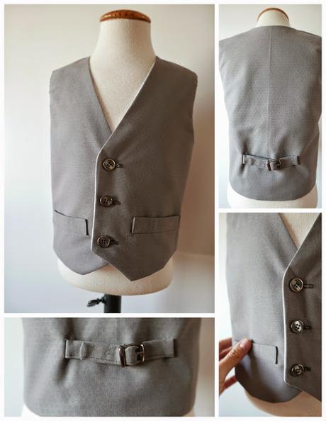 Cómo hacer un chaleco de niño