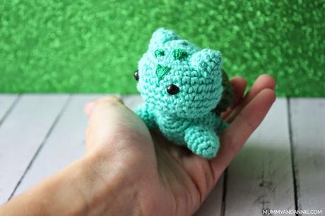 Bulbasaur patrón amigurumi