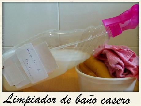 Limpiador de baño para spray