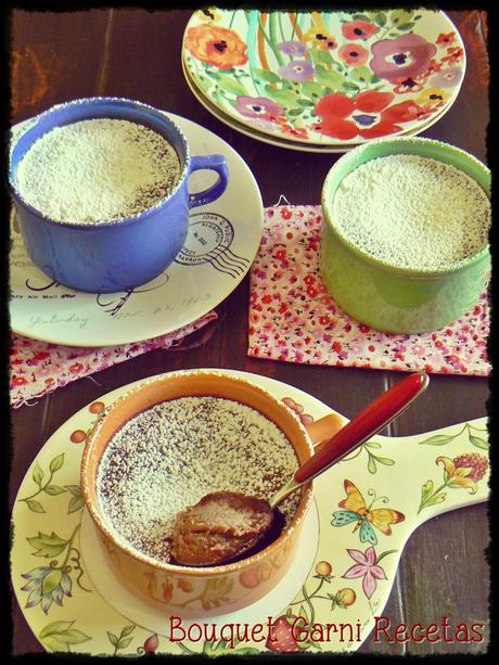 Pudding de castañas y chocolate