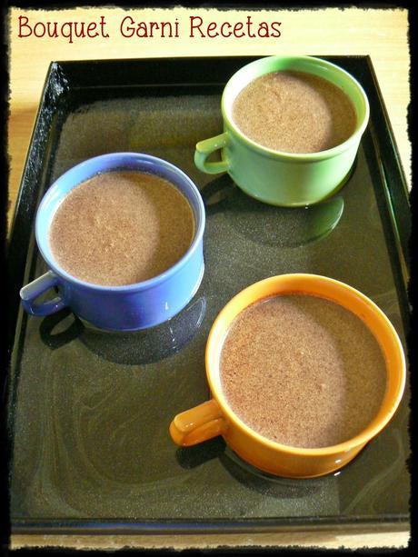 Pudding de castañas y chocolate Pudding de castañas y chocolate