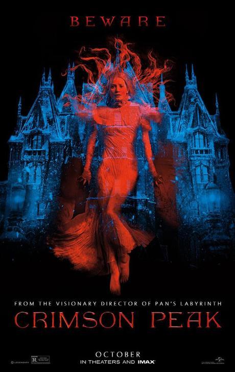 la cumbre escarlata estreno Crimson Peak poster