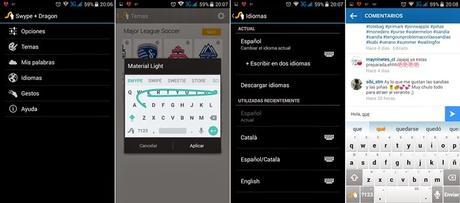 Mis APP favoritas: Swype Mis APP favoritas: Swype