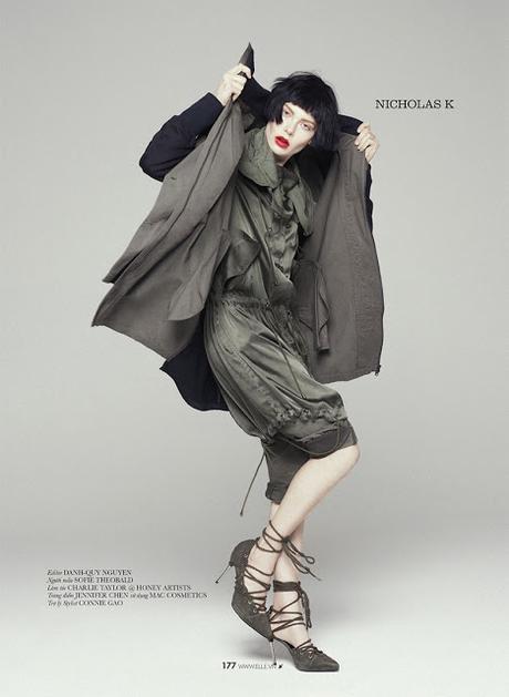 Sofie Theobald luce lo mejor de New York para ELLE Vietnam