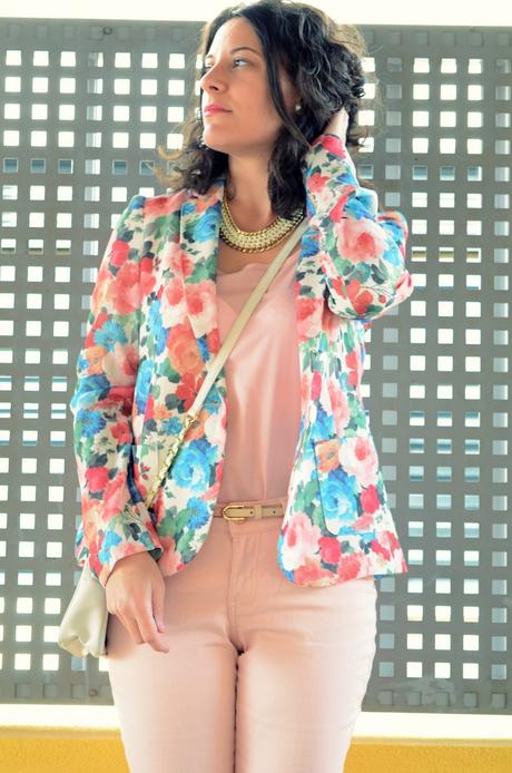 Mi Vestido Azul - Flowers Blazer III (2)