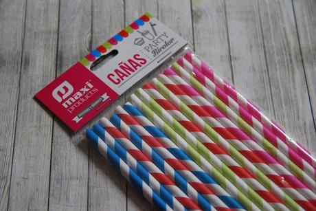 Banderines imprimibles gratis para pajitas