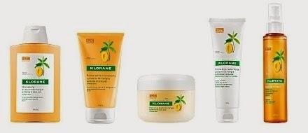 La gama a la Manteca de Mango de KLORANE – para el cabello seco