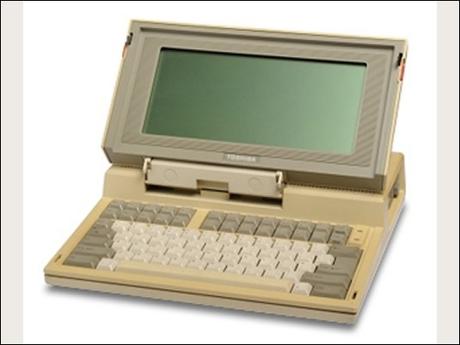 Actualidad Informática.   30º Aniversario del lanzamiento del primer portátil comercial, el Toshiba T1100. Rafael Barzanallana