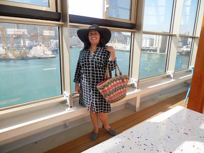 Looks para ir de Crucero: Vestido a cuadros