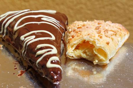 Triángulos de crema