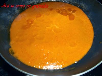 Salsa de pimientos asados