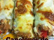 Canelones Atún Escabeche Pimientos