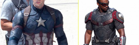 Imágenes frescas del set de ‘Civil War’: Capi, Crossbones, Widow y Falcon