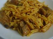 Fideos Costillas