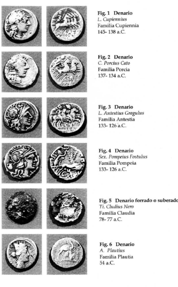 Denarios romanos en Ocaña