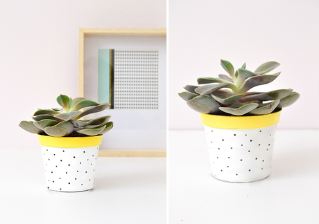 8 Ideas para decorar macetas