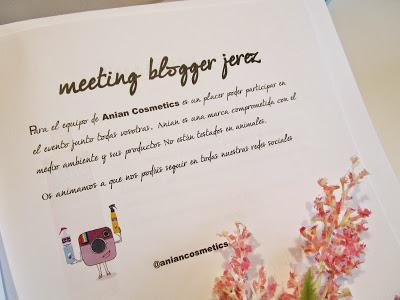 Segundo Meeting Blogger Jerez...NYX, Maquillalia, Anian, Oriflame, MISAKO y más!.