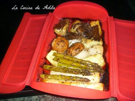 Verduras al vapor (dieta