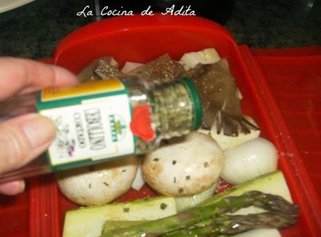 Verduras al vapor (dieta