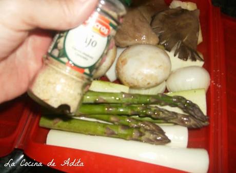 Verduras al vapor (dieta