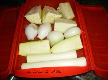 Verduras al vapor (dieta