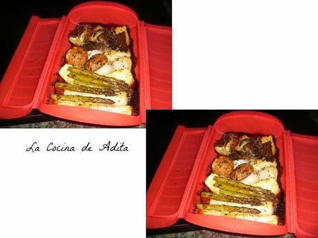 Verduras al vapor (dieta