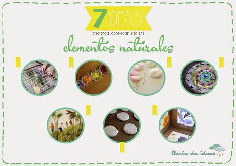 Recursos: Ideas para crear con elementos naturales