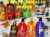 Últimas compras Primor.
