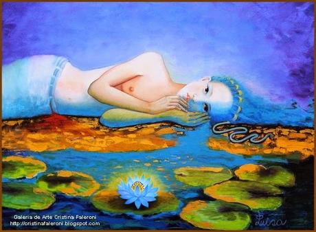 LUISA VILLAVICENCIO ALIAGA. Pintora Chilena.