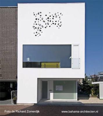 Casa residencial urbana moderna Minimalista